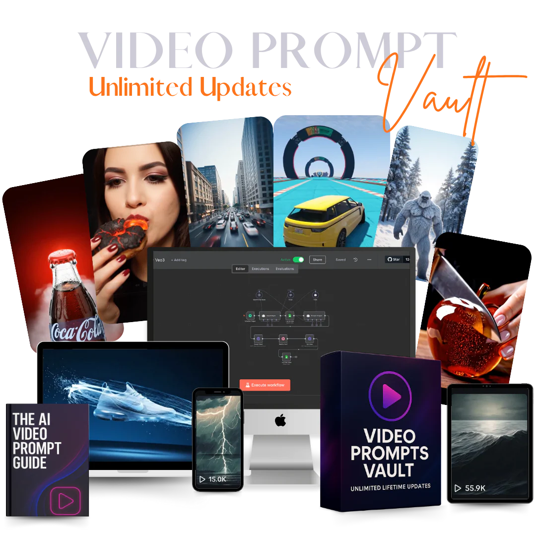 Video Prompts Vault + Unlimited Lifetime Updates